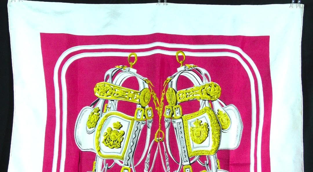 HERMES エルメス　大判スカーフ　カレ90　 D441