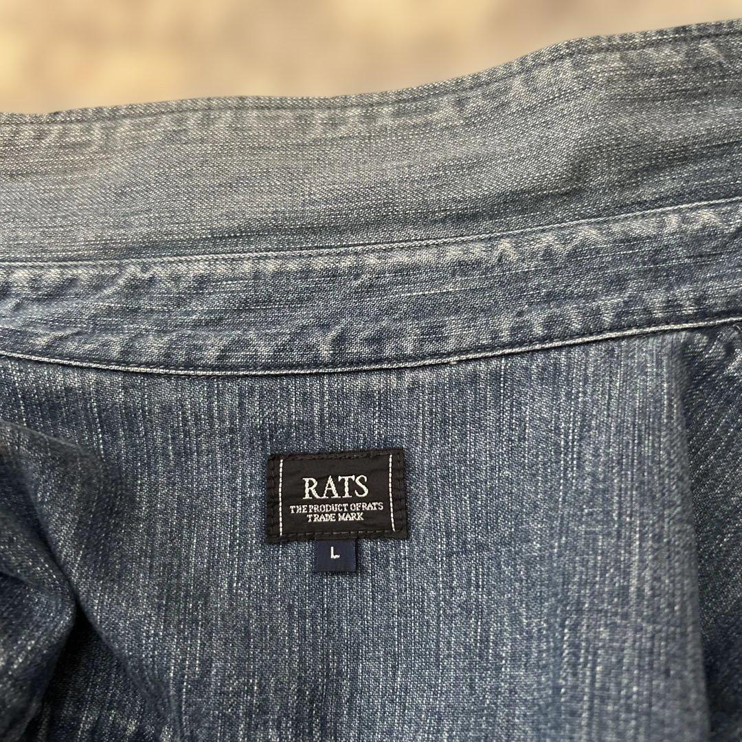 RATS デニムシャツ Lサイズ