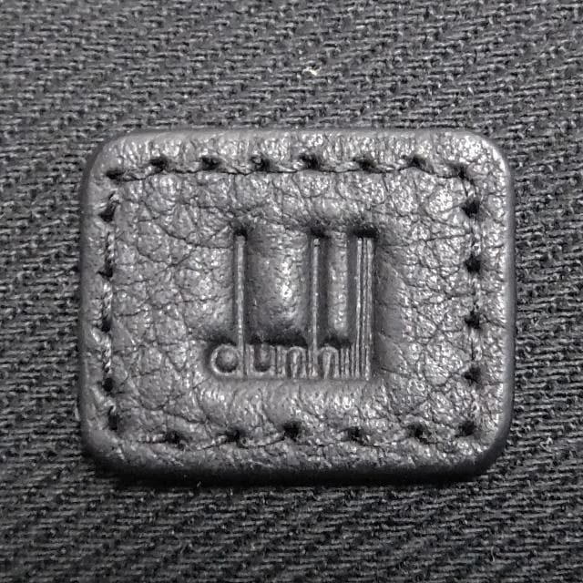 極美品 dunhill ダンヒル メッセンジャーバッグ レザー 黒 A4可