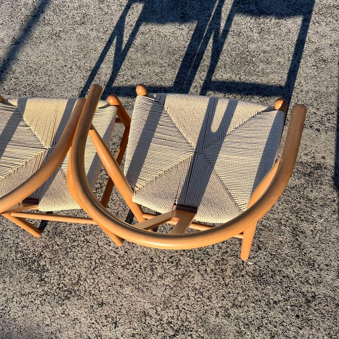 ダイニングチェア 北欧Yチェア風 ペーパーコード リプロダクト ナチュラル