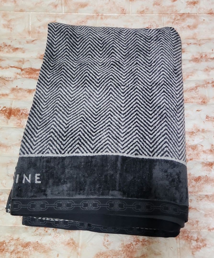CÉLINE タオルケット 140×200cm　NV