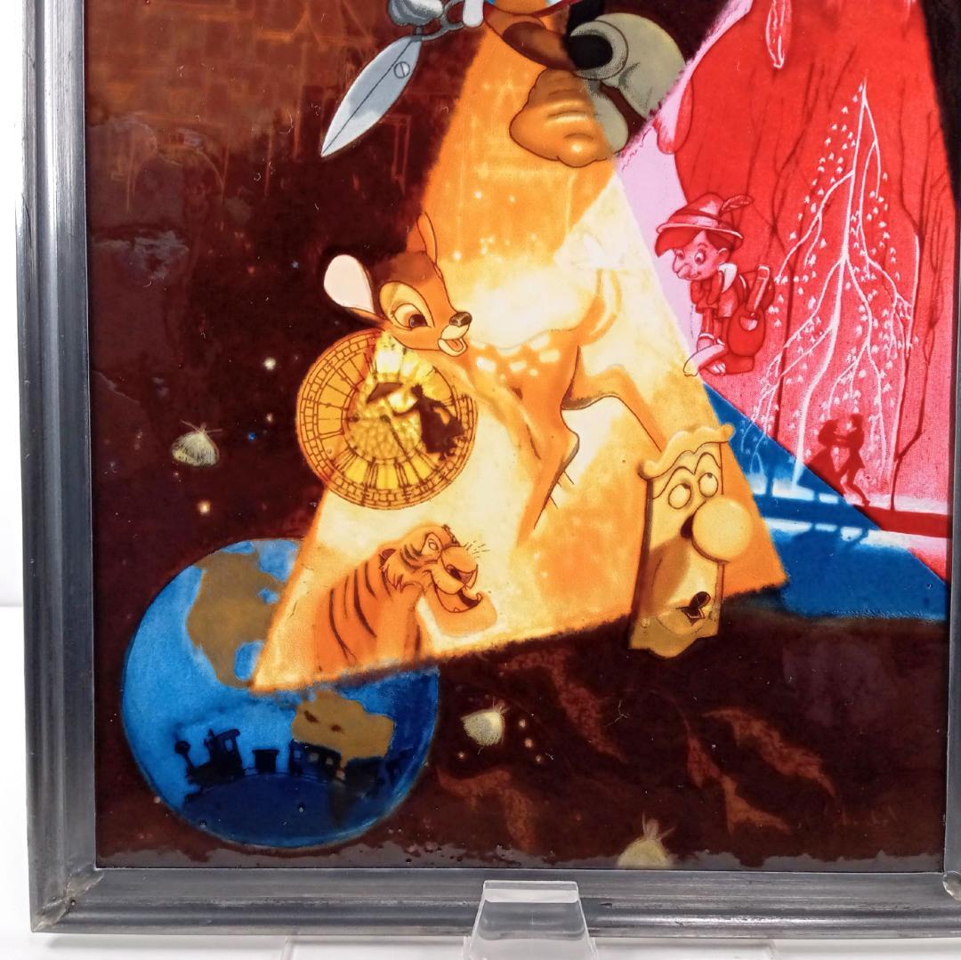 新品ウォルト・ディズニー生誕１００周年ミッキー ステンドグラス グラスマスターズ