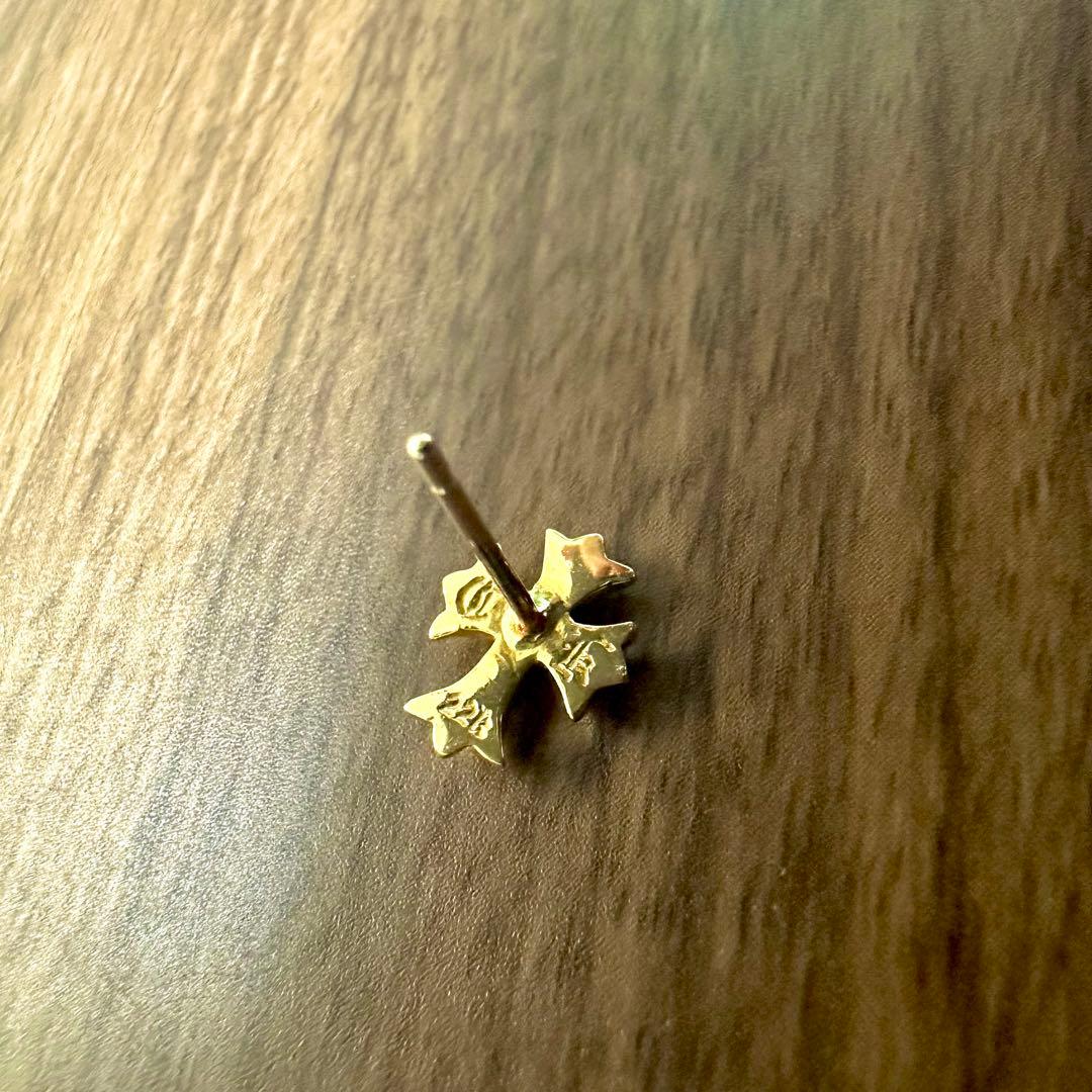 クロムハーツ22K片耳用ピアス