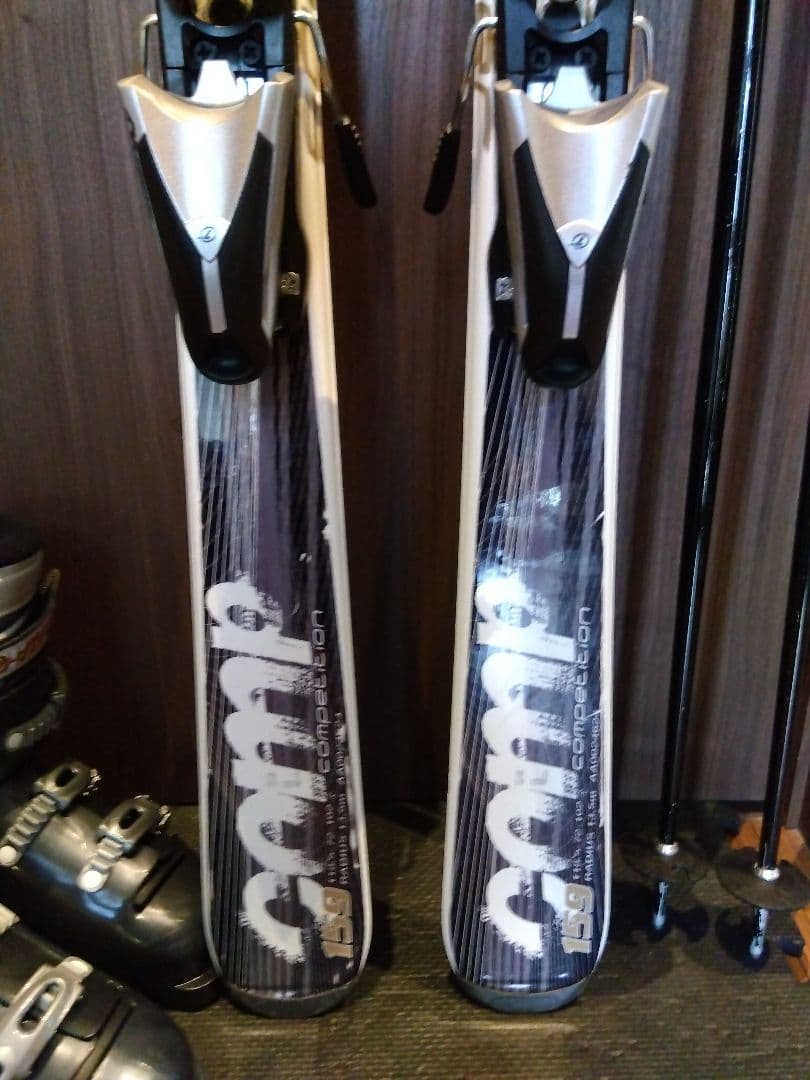 程度良好❗️CONP 男女兼用/スキーセット・メンテ・WAX済み✔