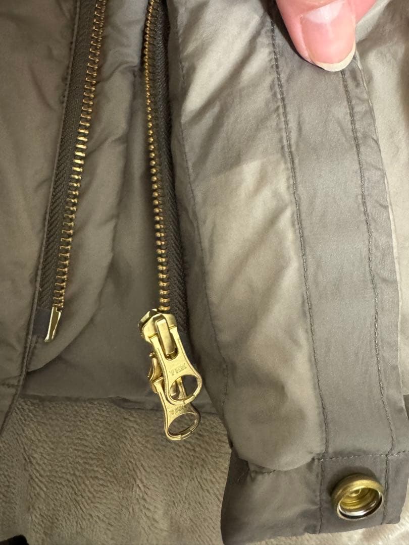 DEUXIEME CLASSE ナイロンダウンジャケット グレージュモカ