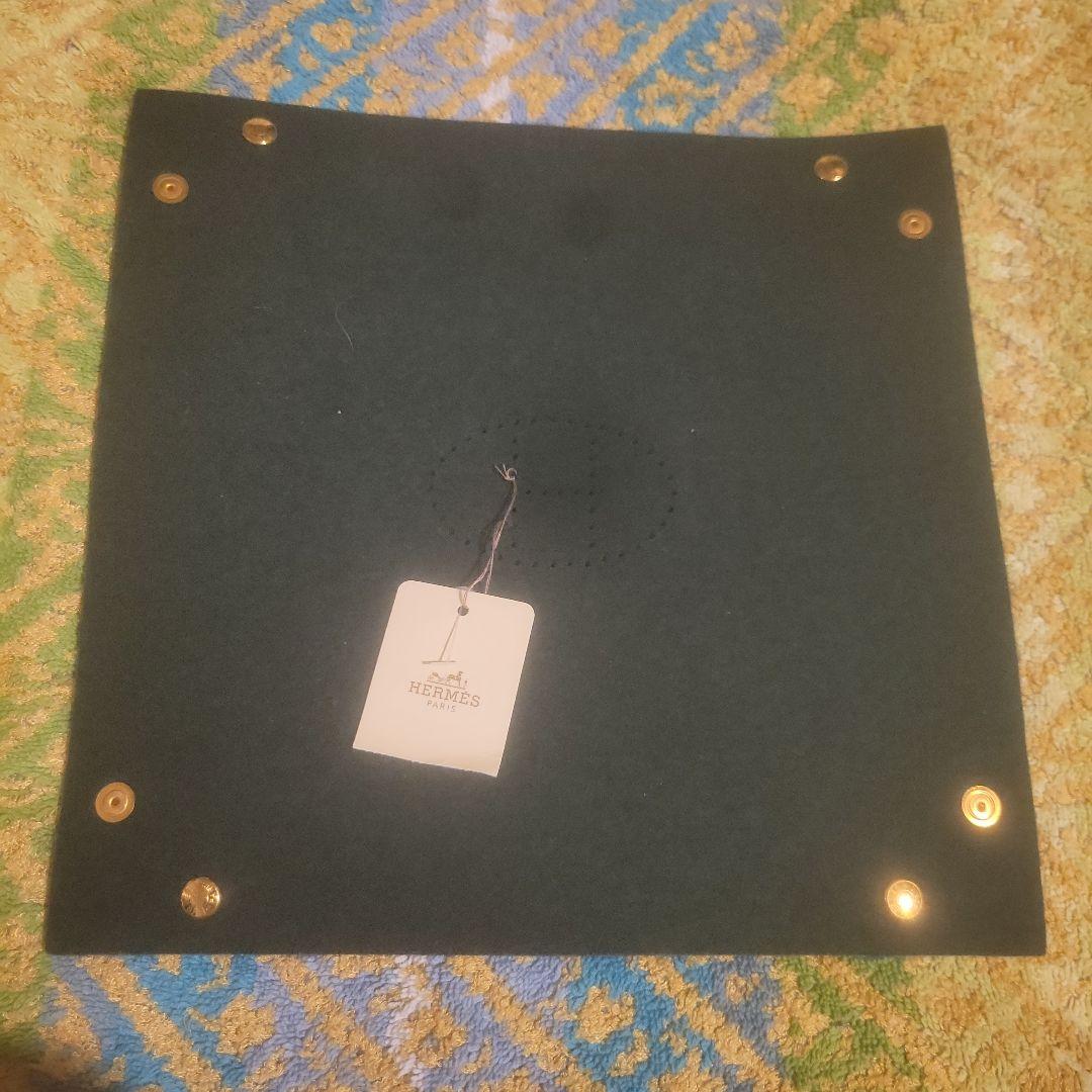 タグ付き　新品　未使用　HERMES　エルメス　フエルト　トレイ　ヴィドポッシュ
