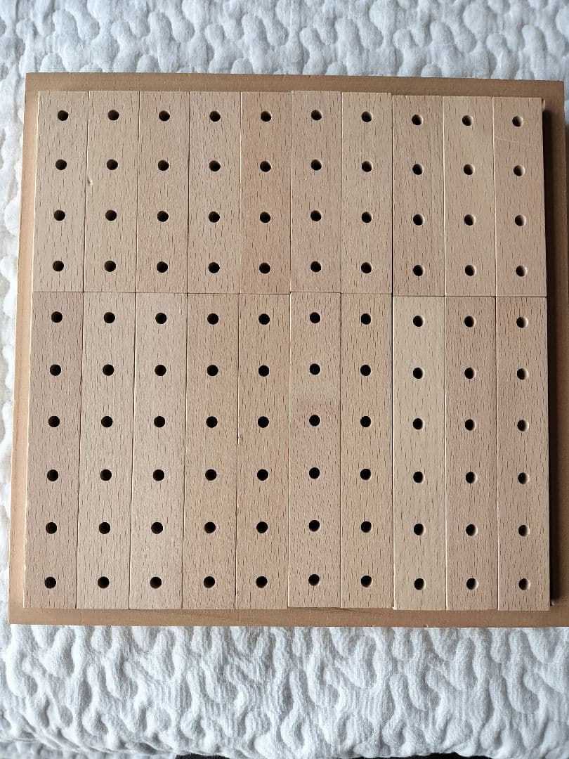 傷あり　童具館　かずの木　白木