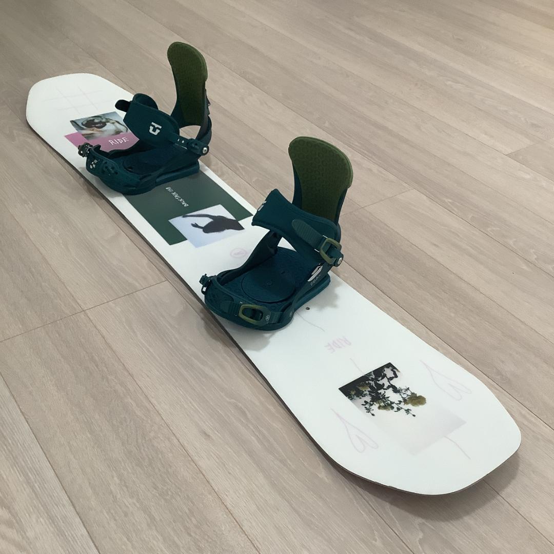 069RIDE138UNIONレディーススノーボード初心者やグラトリ向きセット