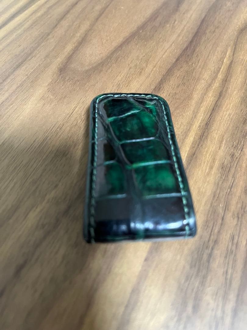 Berluti ベルルッティ アリゲーターレザー マネークリップ