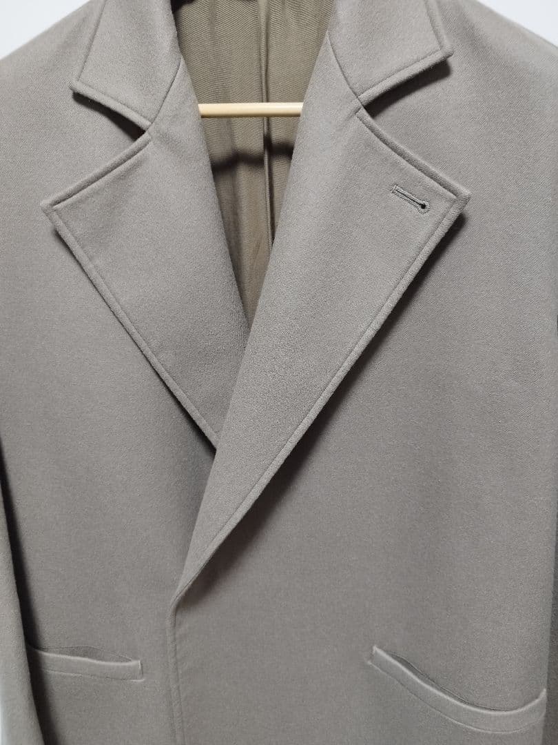 ジャケット・アウター AURALEE LIGHT MELTON OVER COAT 4