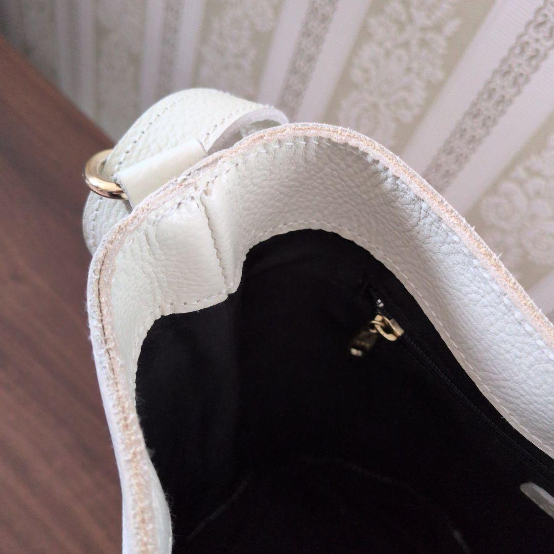 アワーホーム　OURショルダーバッグ　ミルキーホワイト