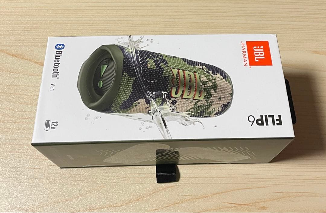 JBL FLIP6 ワイヤレススピーカー スクワッド