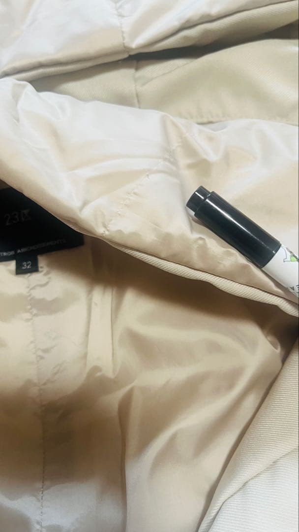 23区今季滝沢眞規子さん着用VERY掲載シレータフタコンパクト ダウンコート32