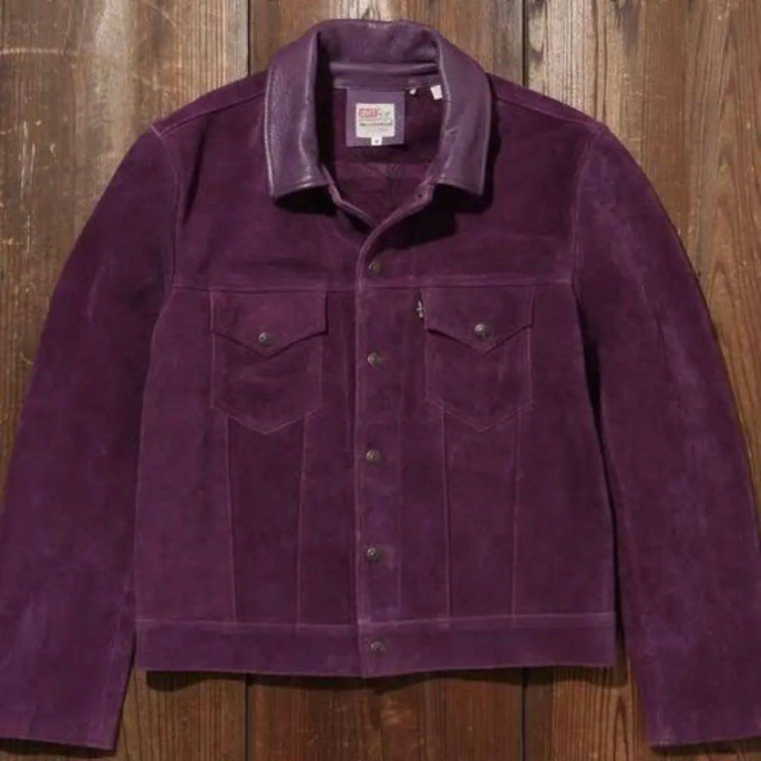 サ*ー様 [超極美品]LVCリーバイス スエードトラッカージャケット