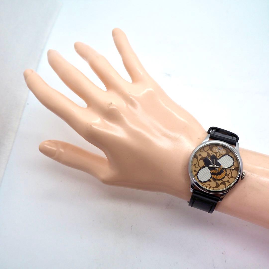 専用187【美品】COACH 時計　ハチ 箱付き 柄 レディース　メンズ