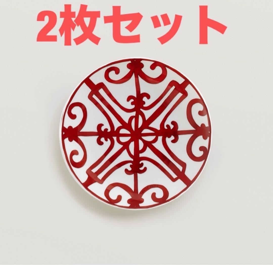 エルメス☆パンプレート No6 ＜ガダルキヴィール＞ペア2枚組　新品