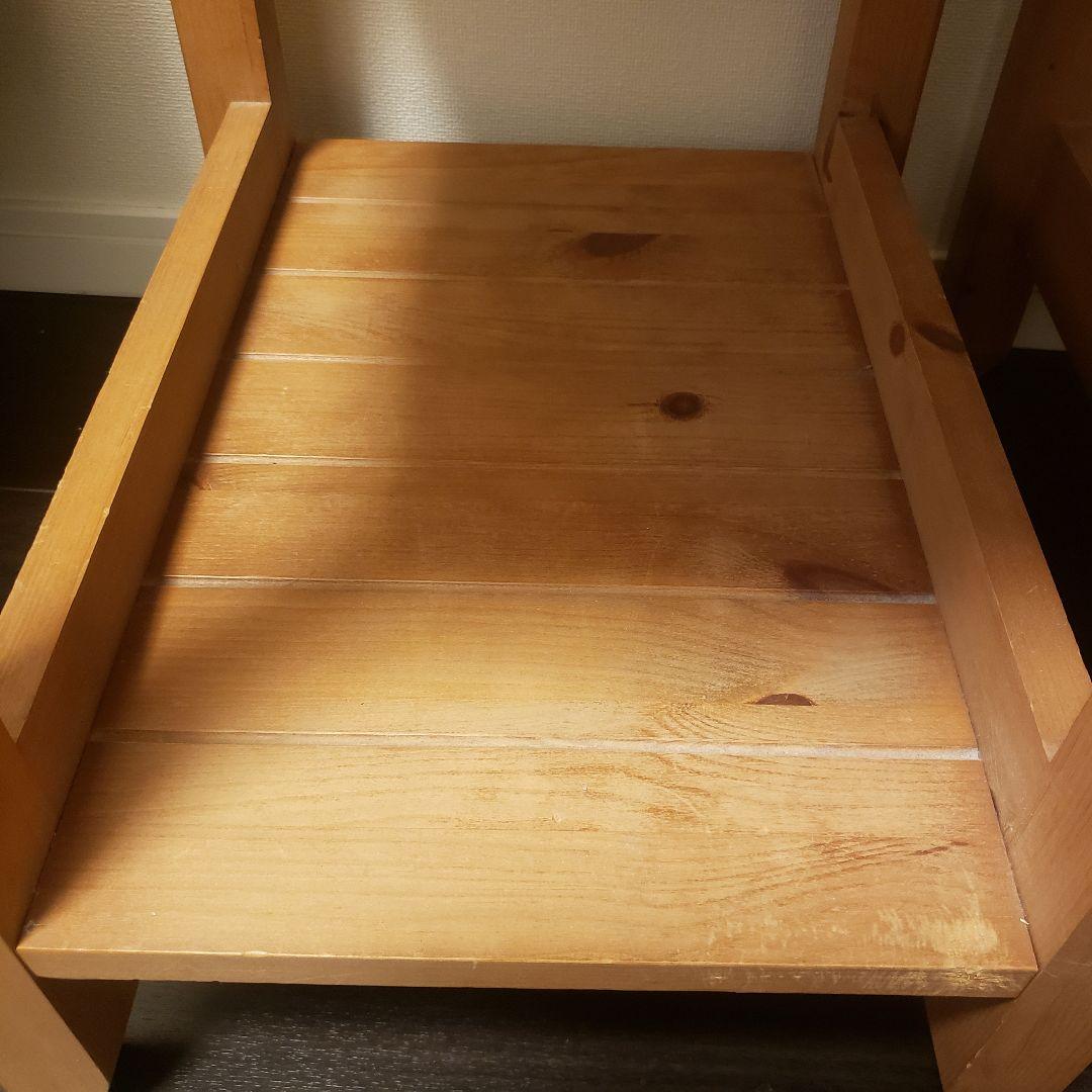 【期間限定】ナチュラルウッド サイドテーブル 2個セット