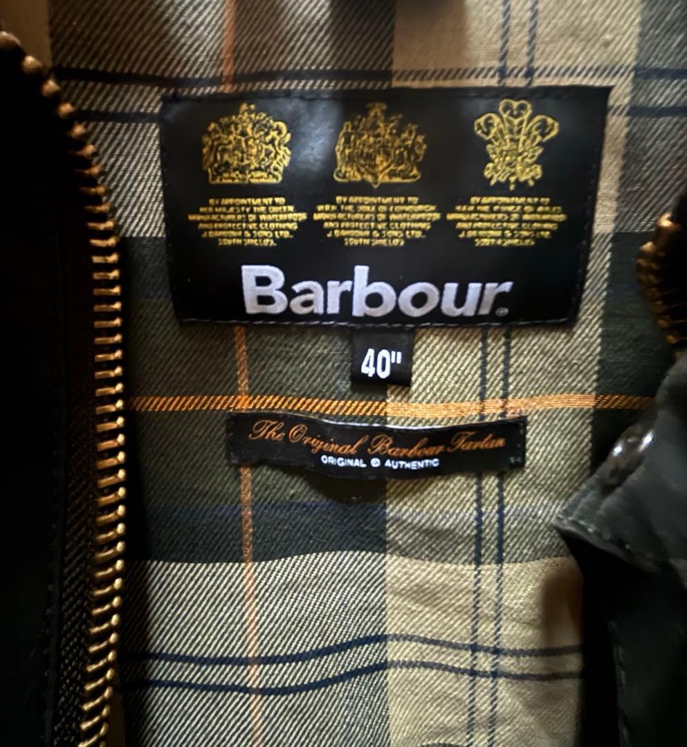 Barbour ダークグリーン ジャケット 40\"