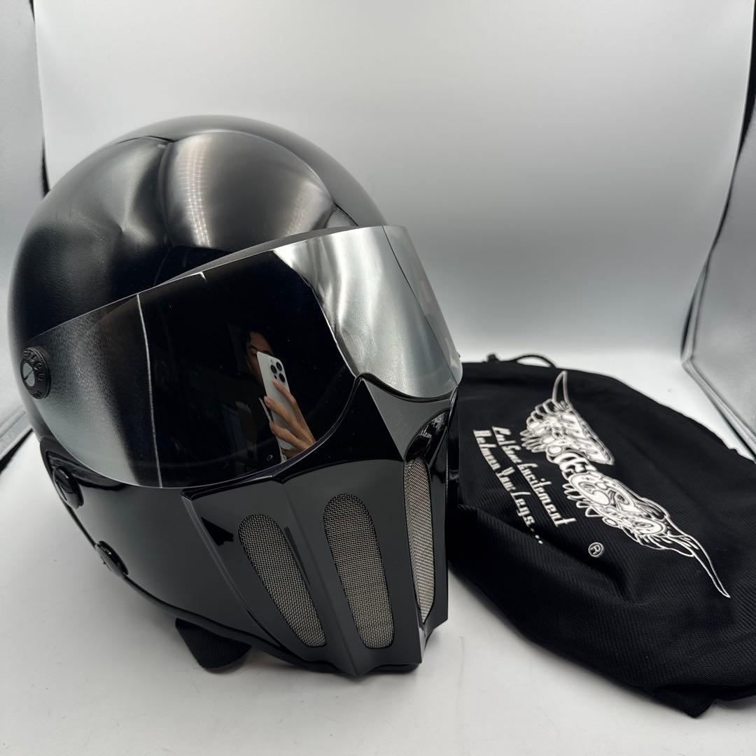 TT&CO ブラック ジェットヘルメット 収納袋付き