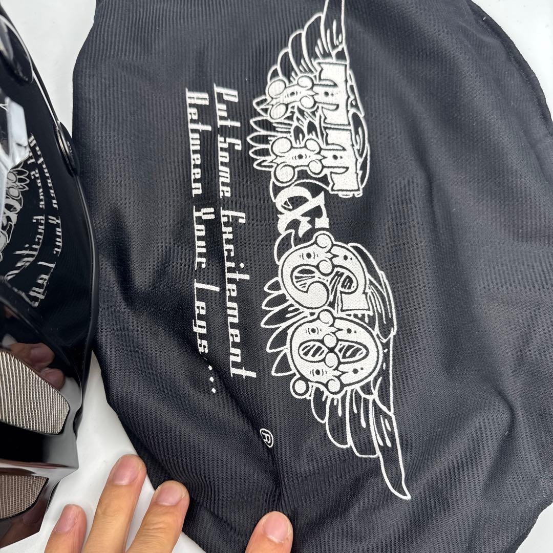 TT&CO ブラック ジェットヘルメット 収納袋付き