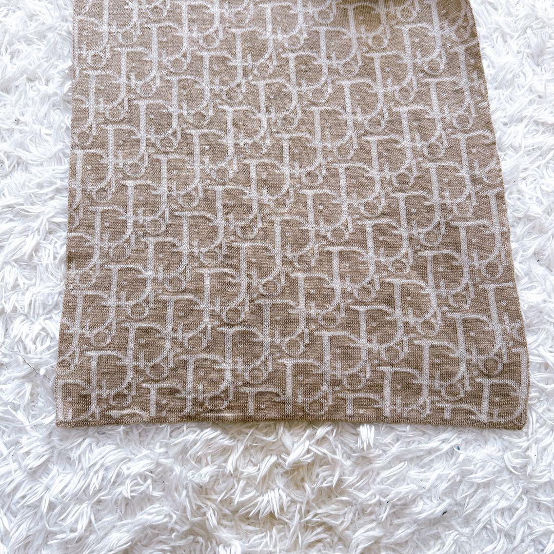 Christian Dior オブリーク　トロッター　ウール　マフラー　ストール