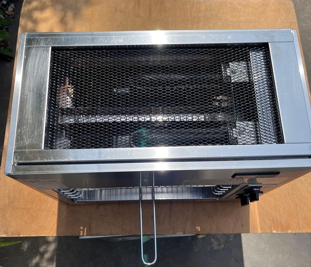 リンナイガス遠赤外線上火式グリラー　魚焼き器　都市ガス用　2019年