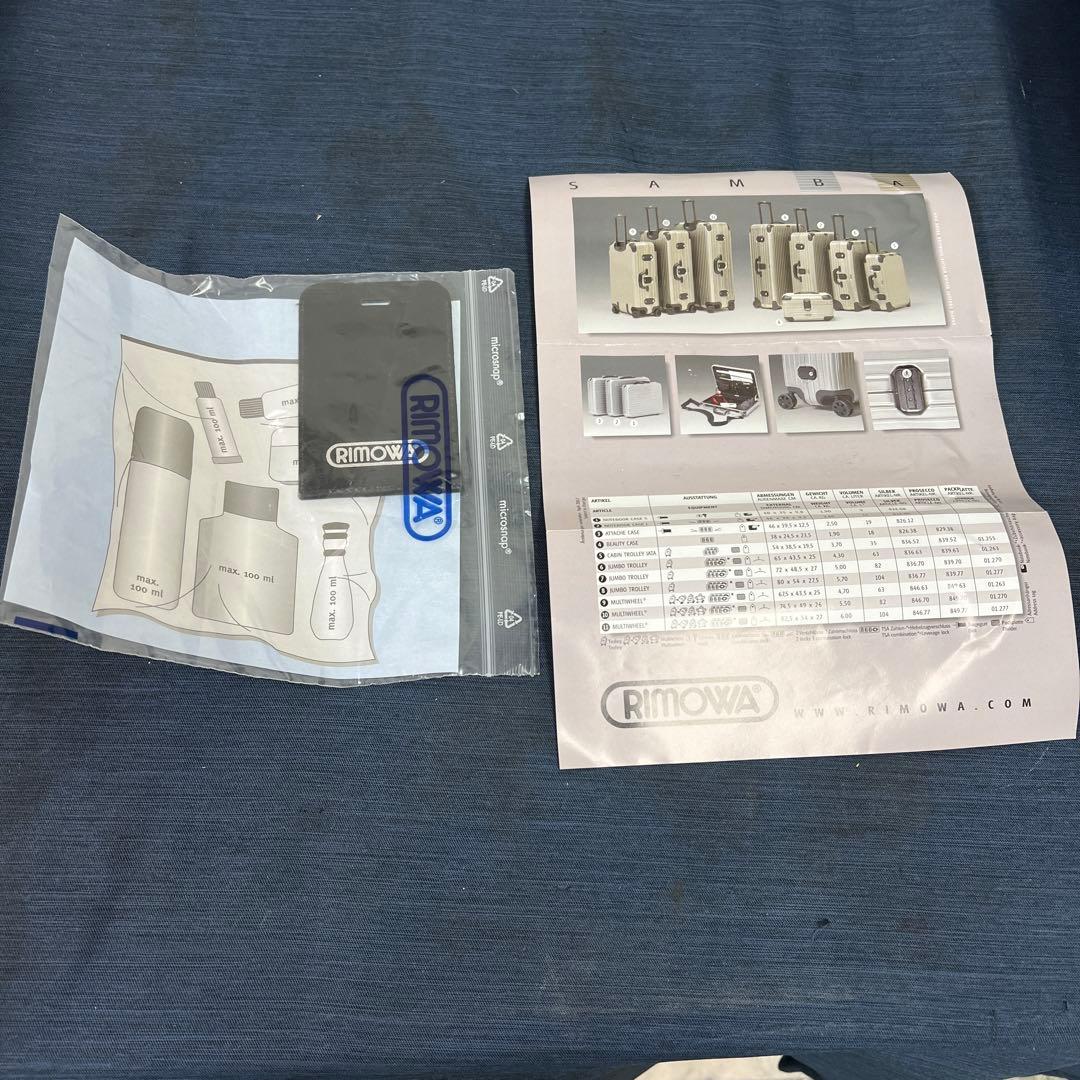 正規品★リモワRIMOWA★サンバ 機内持込可ビジネストローリー 2輪★
