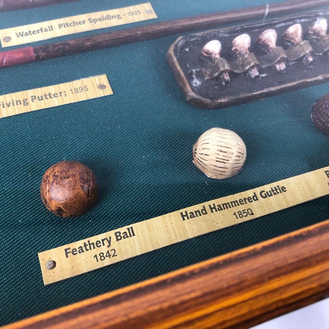 ヴィンテージ ゴルフ 壁掛け 置き物 インテリア