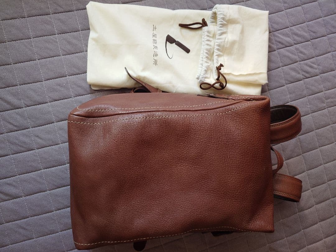 土屋鞄トーンオイルヌメ　バックパック