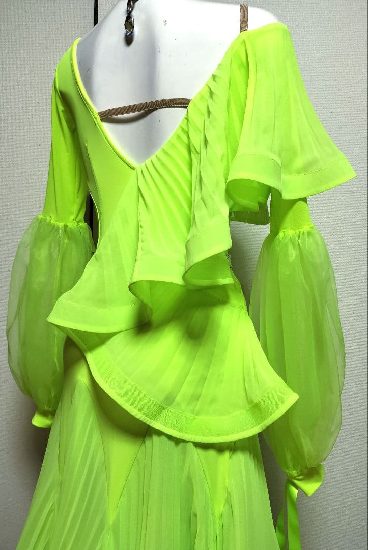 社交ダンス♡モダン　スタンダード　ワンピースドレス