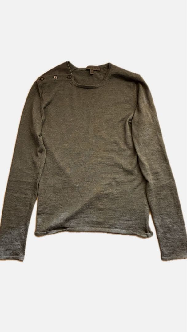 LOEW カシミヤ シルク ニットカットソー