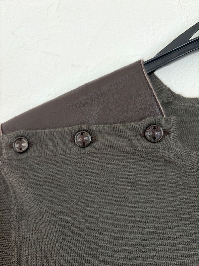 LOEW カシミヤ シルク ニットカットソー