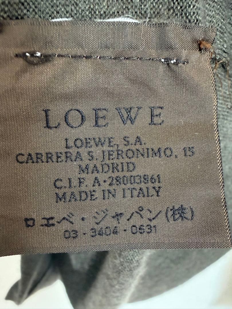 LOEW カシミヤ シルク ニットカットソー