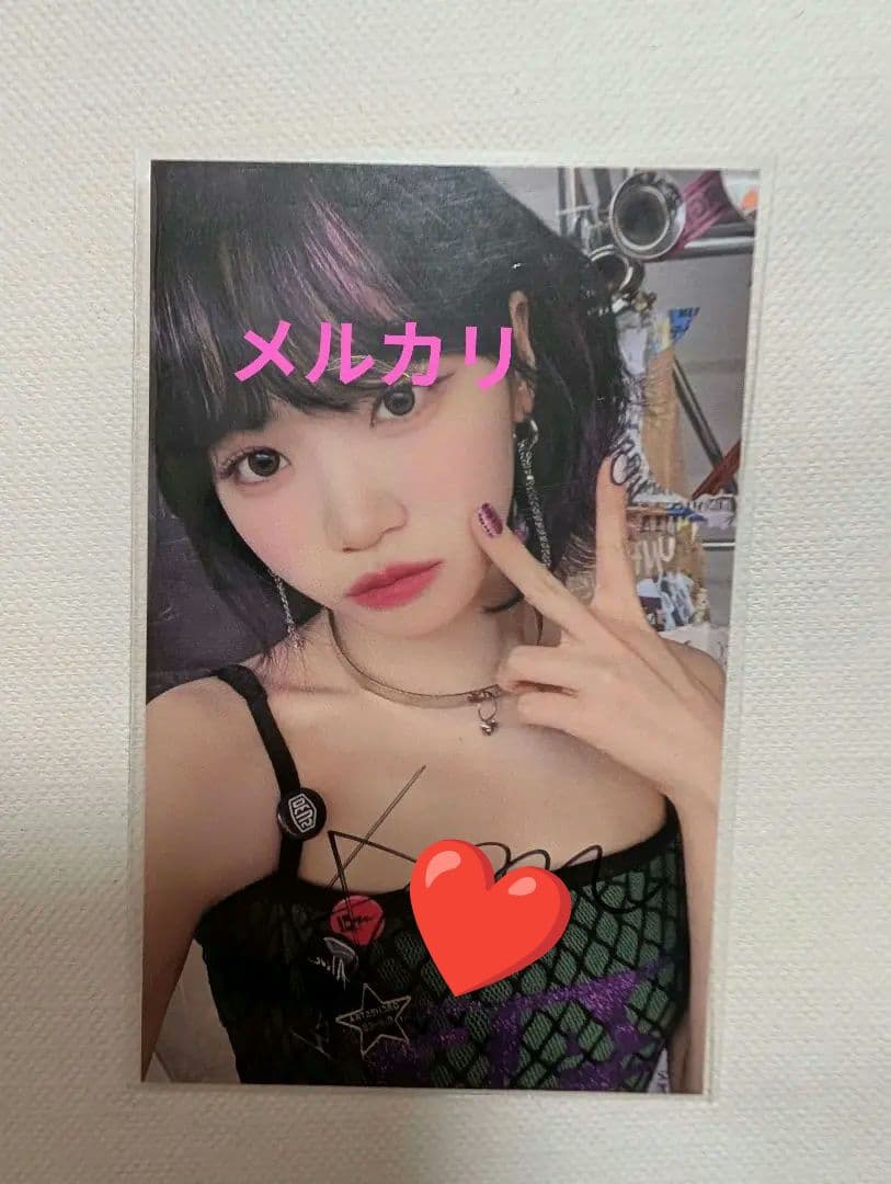 LE SSERAFIM チェウォン weverse ラキドロ 直筆サイン