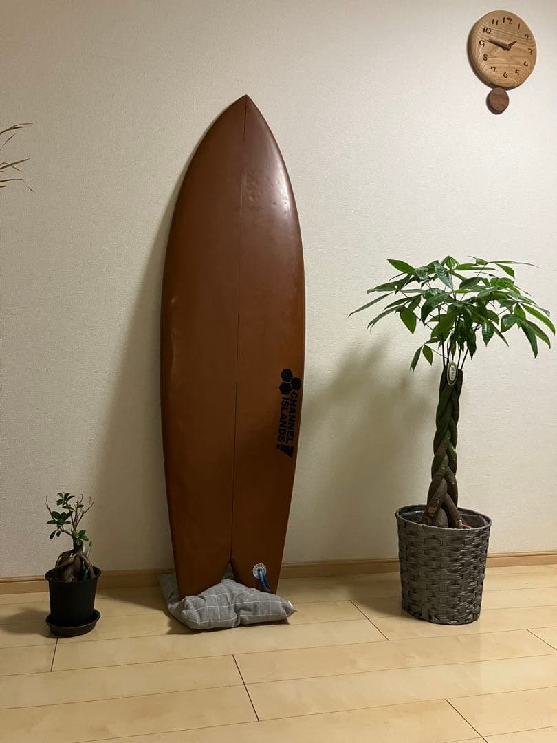 (美品) アルメリックCI Fish 5‘8 【希少スペック/ブラウン】