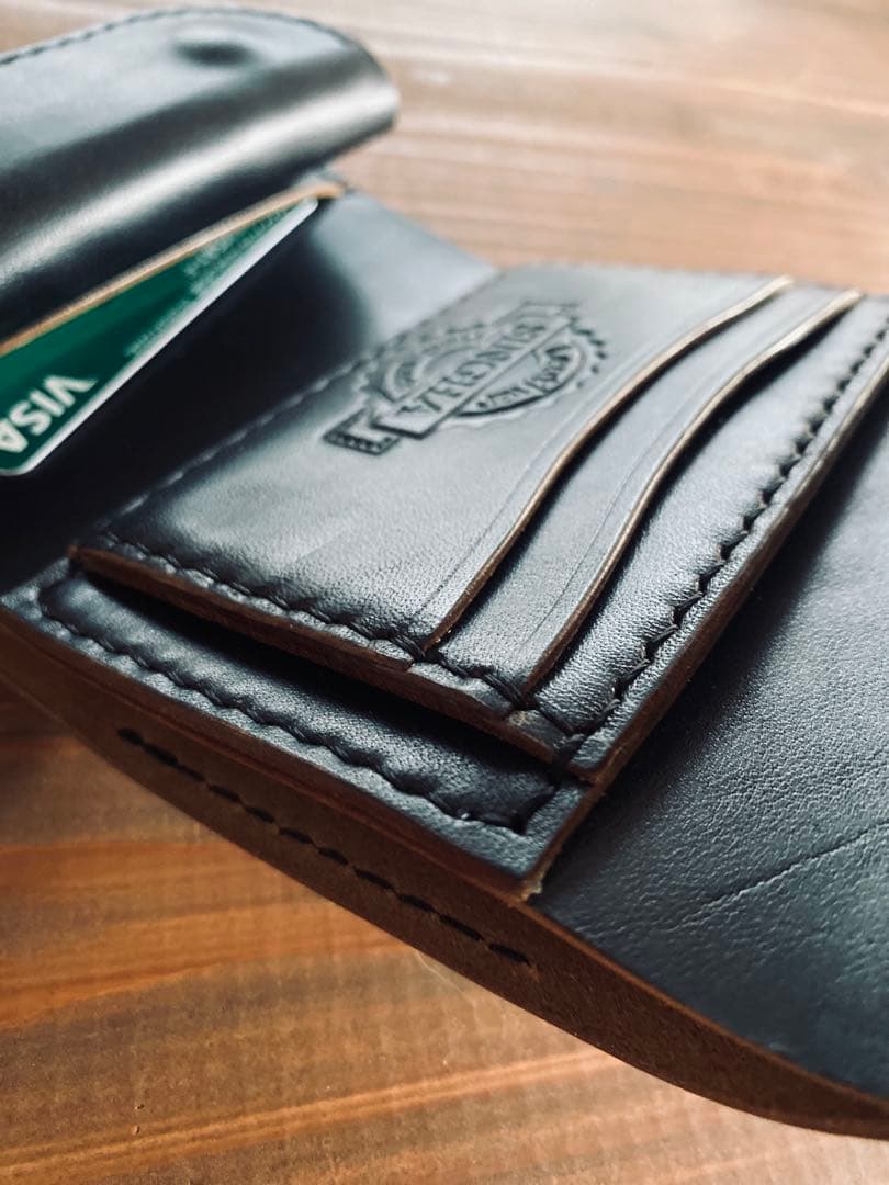 【HORSE BUTT】TL03-70ショートウォレット&真鍮チェーン付き