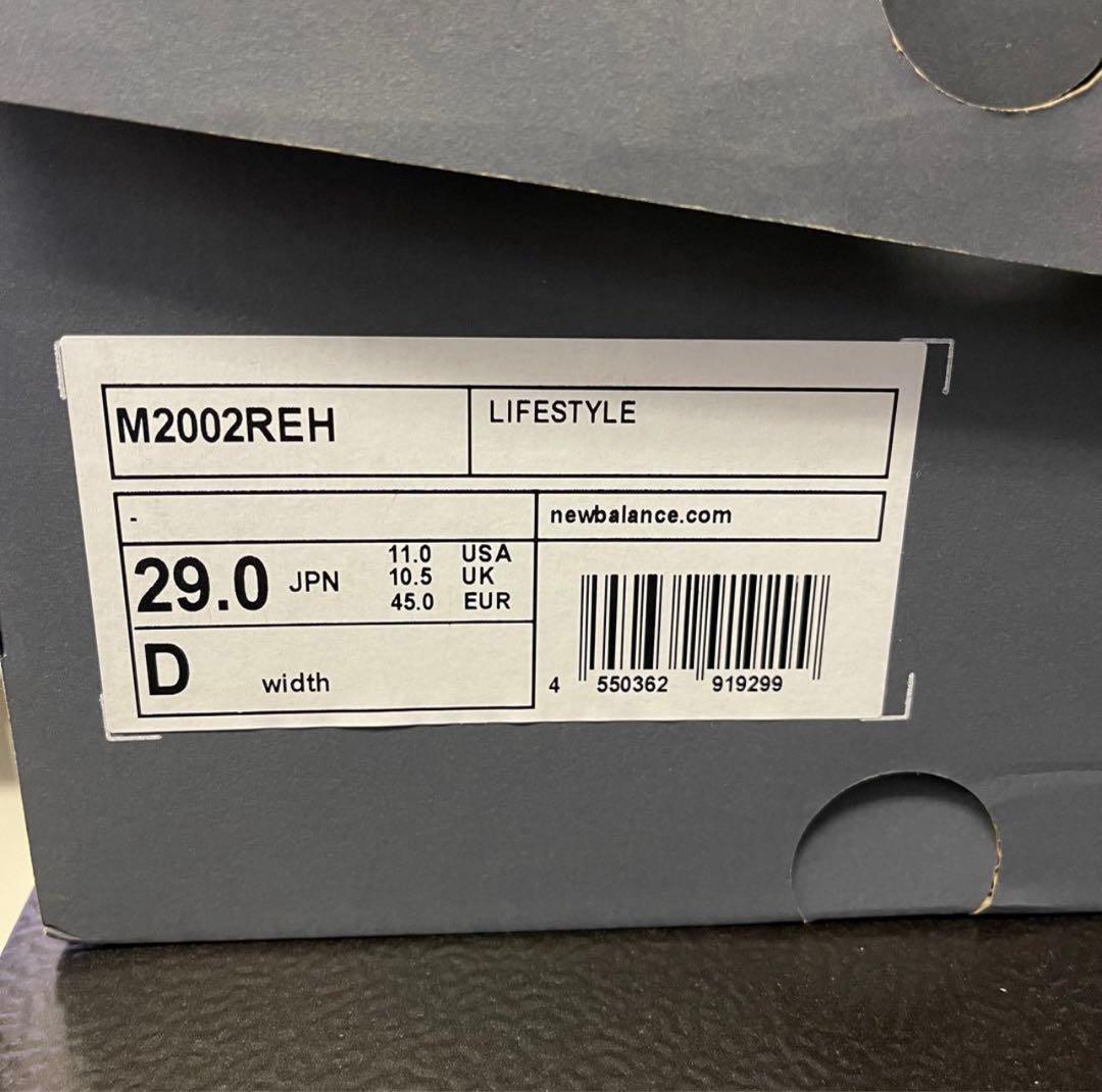 New Balance M2002REH \"Dark Gray\" 29㎝