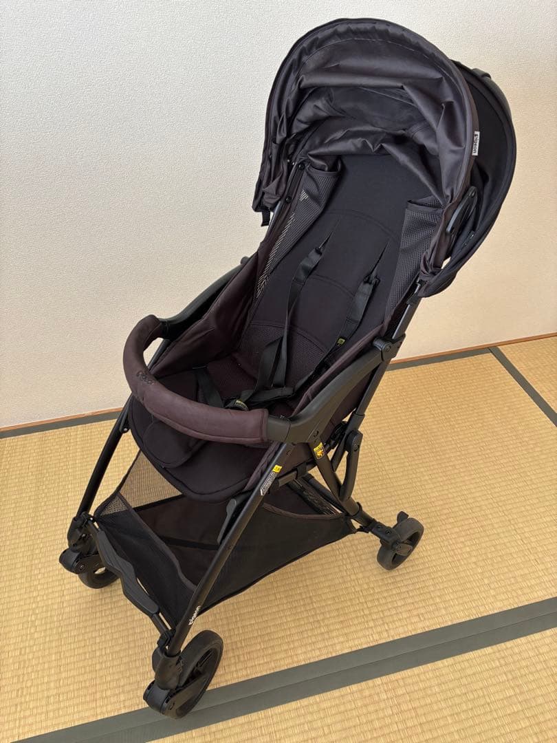 pigeon Bingle BB3 ブラック サンシェード付 B型ベビーカー