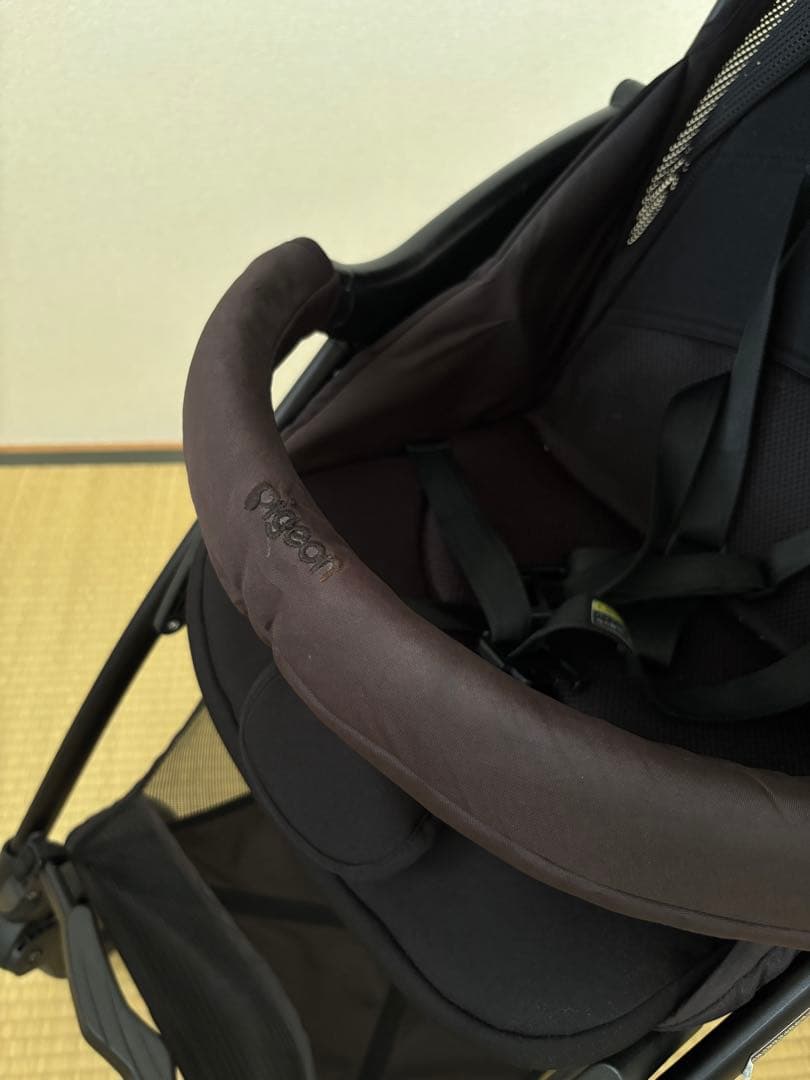 pigeon Bingle BB3 ブラック サンシェード付 B型ベビーカー