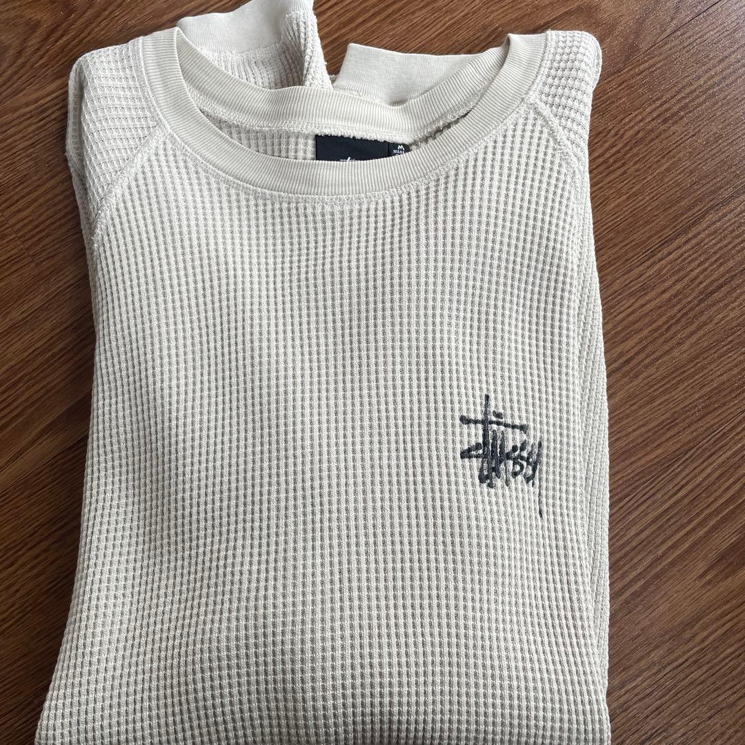 Stüssy カットソー M クリーム色