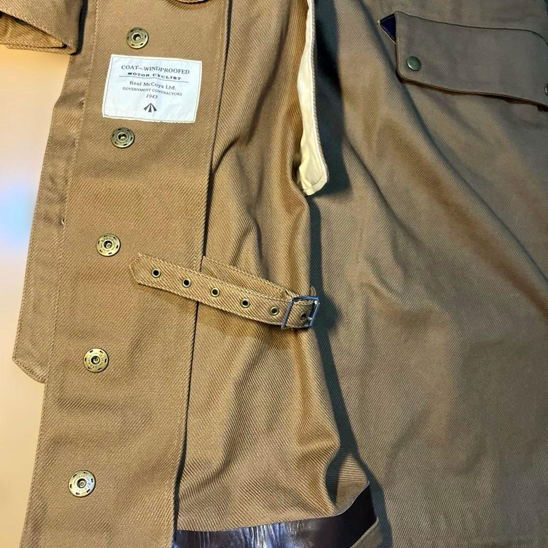 リアルマッコイズ ディスパッチライダースコート 新品　希少　36トレンチコート