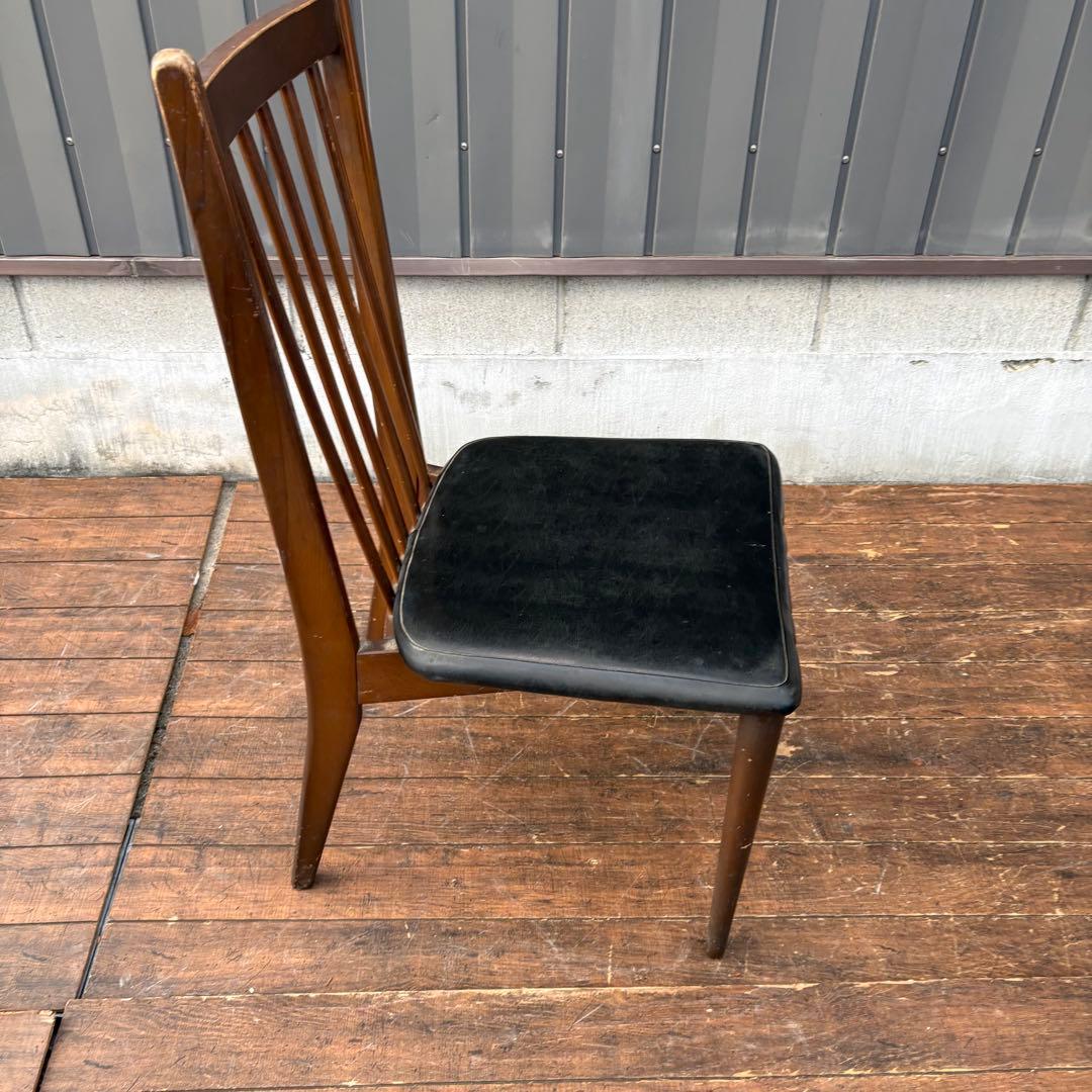 ①ヴィンテージ ミッドセンチュリー 木製椅子 ダイニングチェア ダイニングチェア