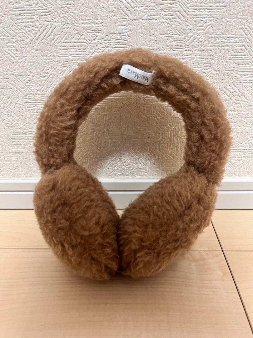 マックスマーラ イヤーマフ テディベア 耳当て max mara キャメル