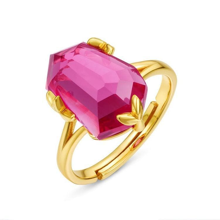 ＜受注制作＞ピンクトパーズのリング　SILVER　0520