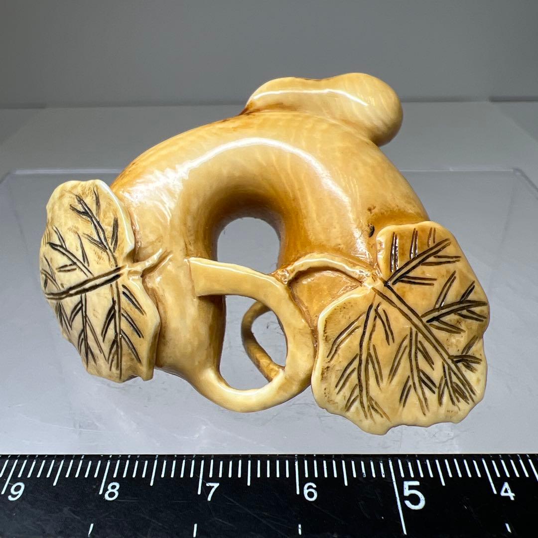 寛在銘　極上ヘチマ根付　30g 東Y8-0114☆2F