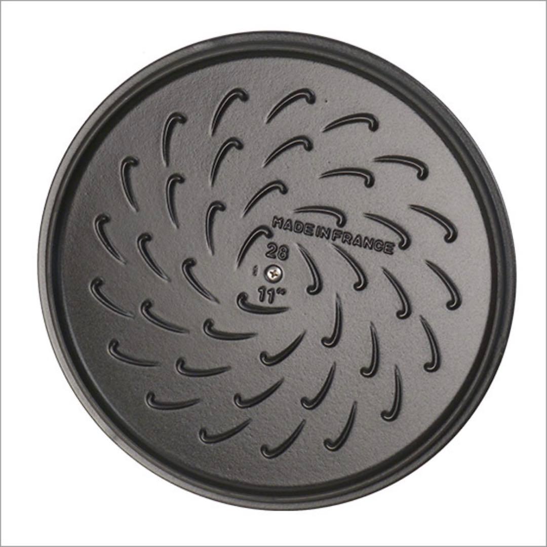 ストウブ 鍋 24 ㎝ ブレイザー ソテー パン 両手鍋 IH対応 グレー