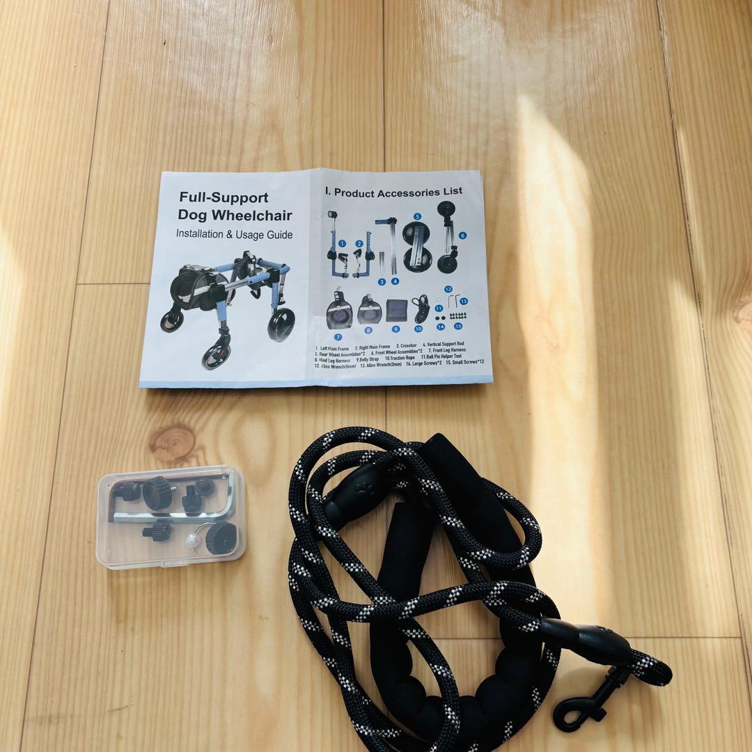 【新品未使用】犬用車椅子　軽量