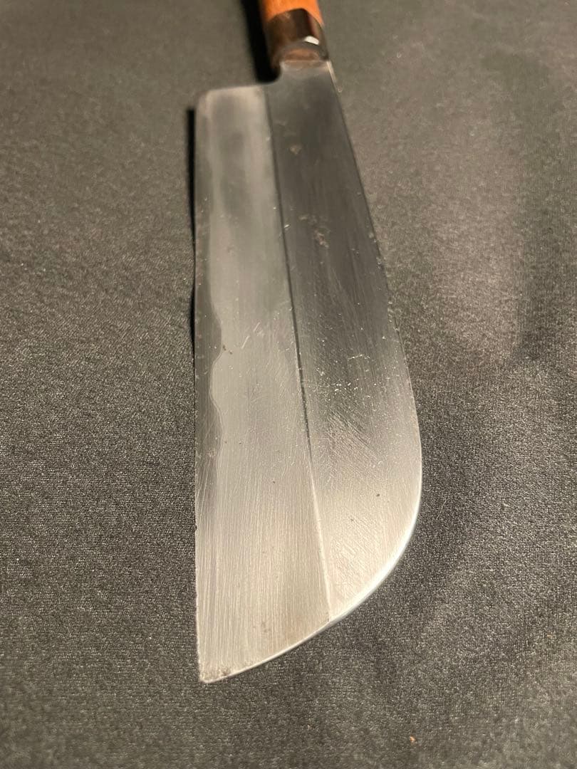 源泰邦　菜切り包丁　 青ニ鋼　水牛口