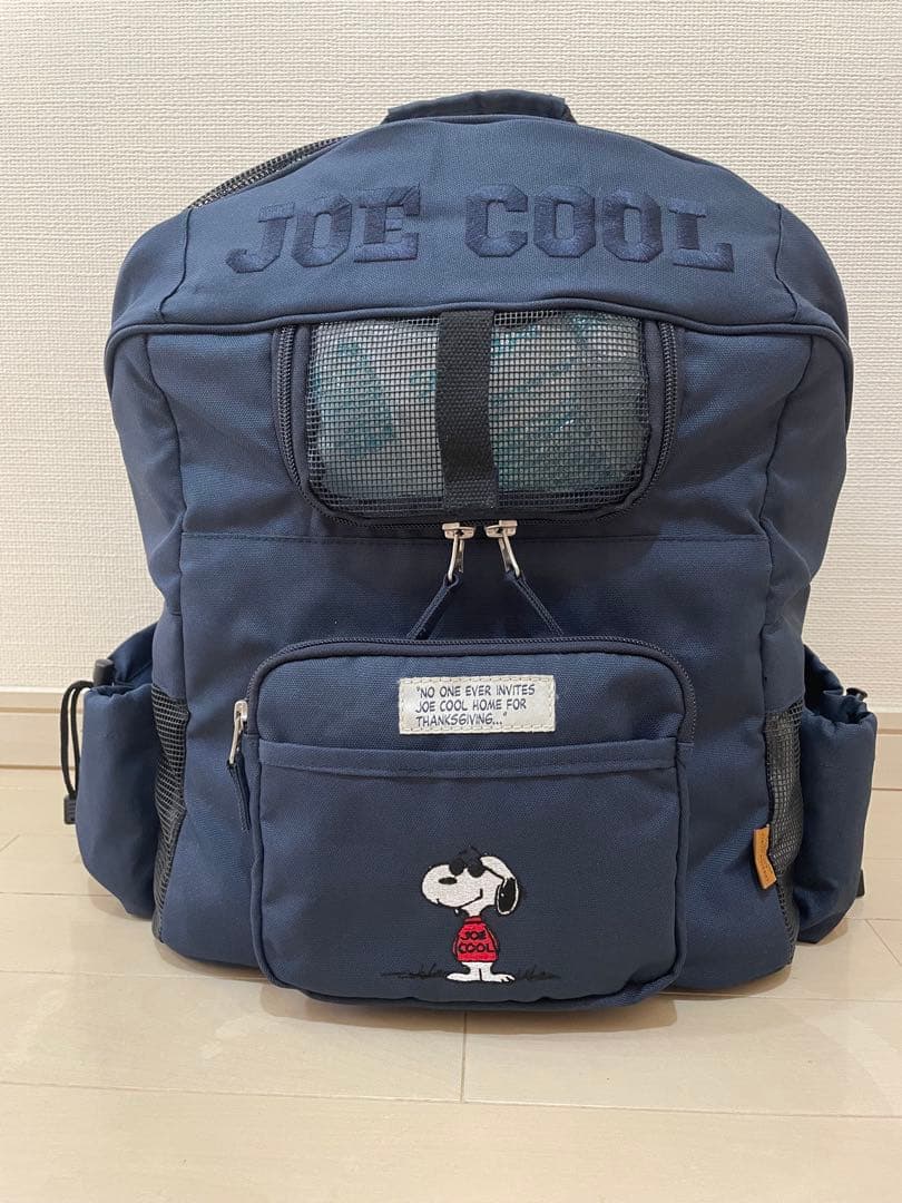 ペットパラダイス スヌーピー ハグ＆リュック キャリーバッグ ネイビー 小型犬