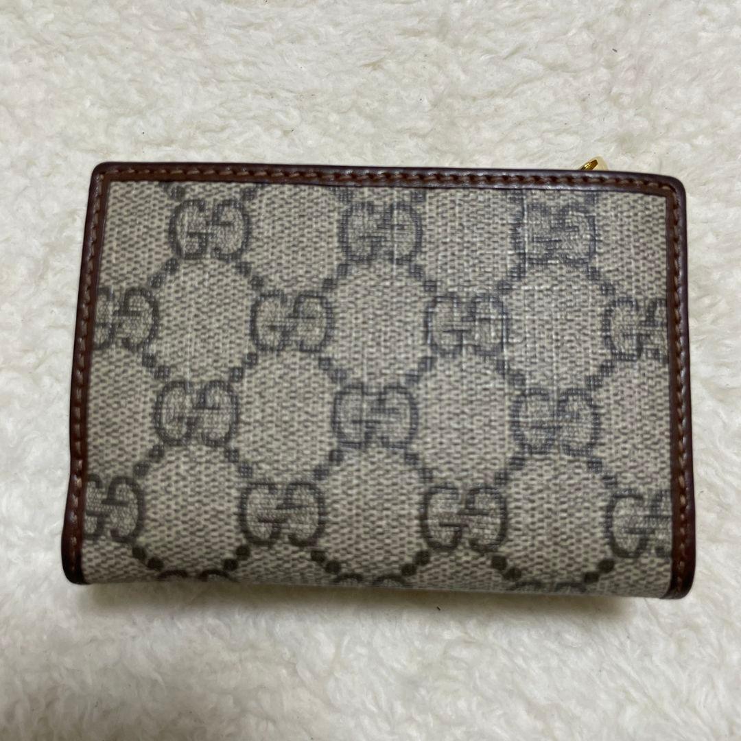 GUCCI　グッチ　折り財布　ホースビット　　美品❗